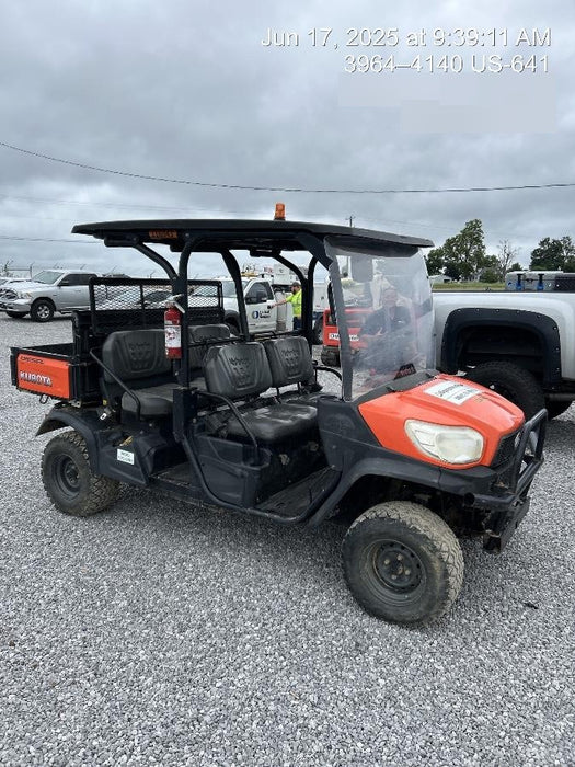 2020 Kubota RTV-X1140W-H 4WD, LED Strobe, Windshield Acrylic Clear, Plastic Canopy, Wire Harness Kit, Backup Alarm