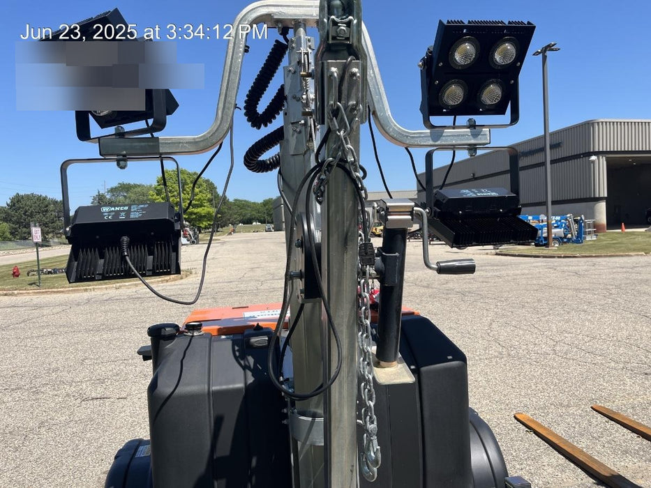 2024 Wanco WLTT-4MM4K Diesel, Deep Sea Controller, Shore Power Plug, Auto Start, (4) 350W LED Floodlights, 4kW Generator, 60 Gal Fuel Tank, 2" Ball, T3