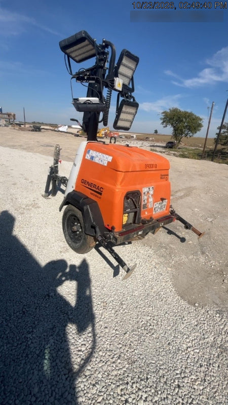 2024 Generac MLT2 Diesel, Flex Switch 120V Input, Powerzone Controller, 
(4) 320W LED Lights, 4kW Generator, 39.9 Gal Fuel Tank, 2" Ball, T3