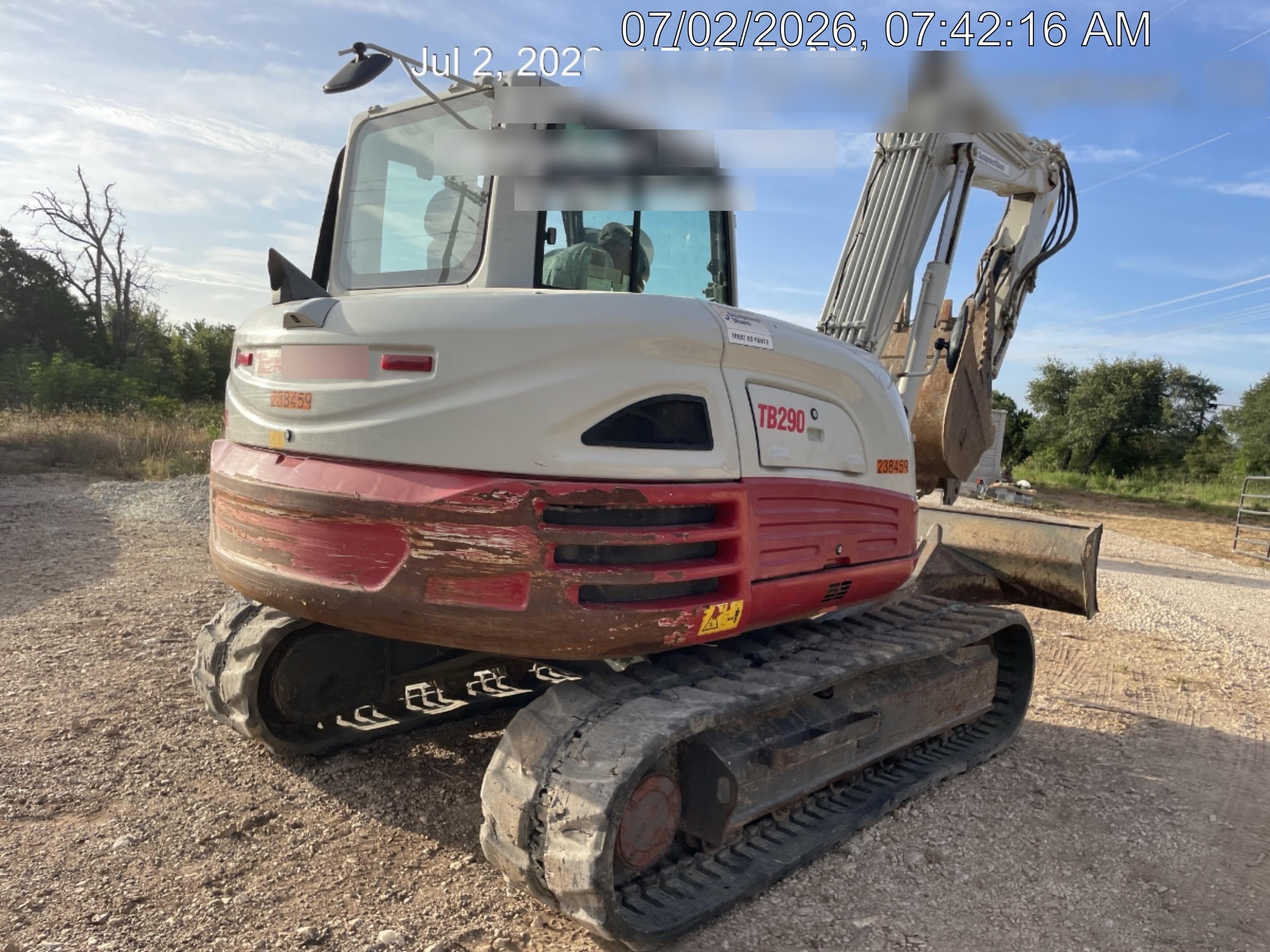 2022 TAKEUCHI TB290-CR