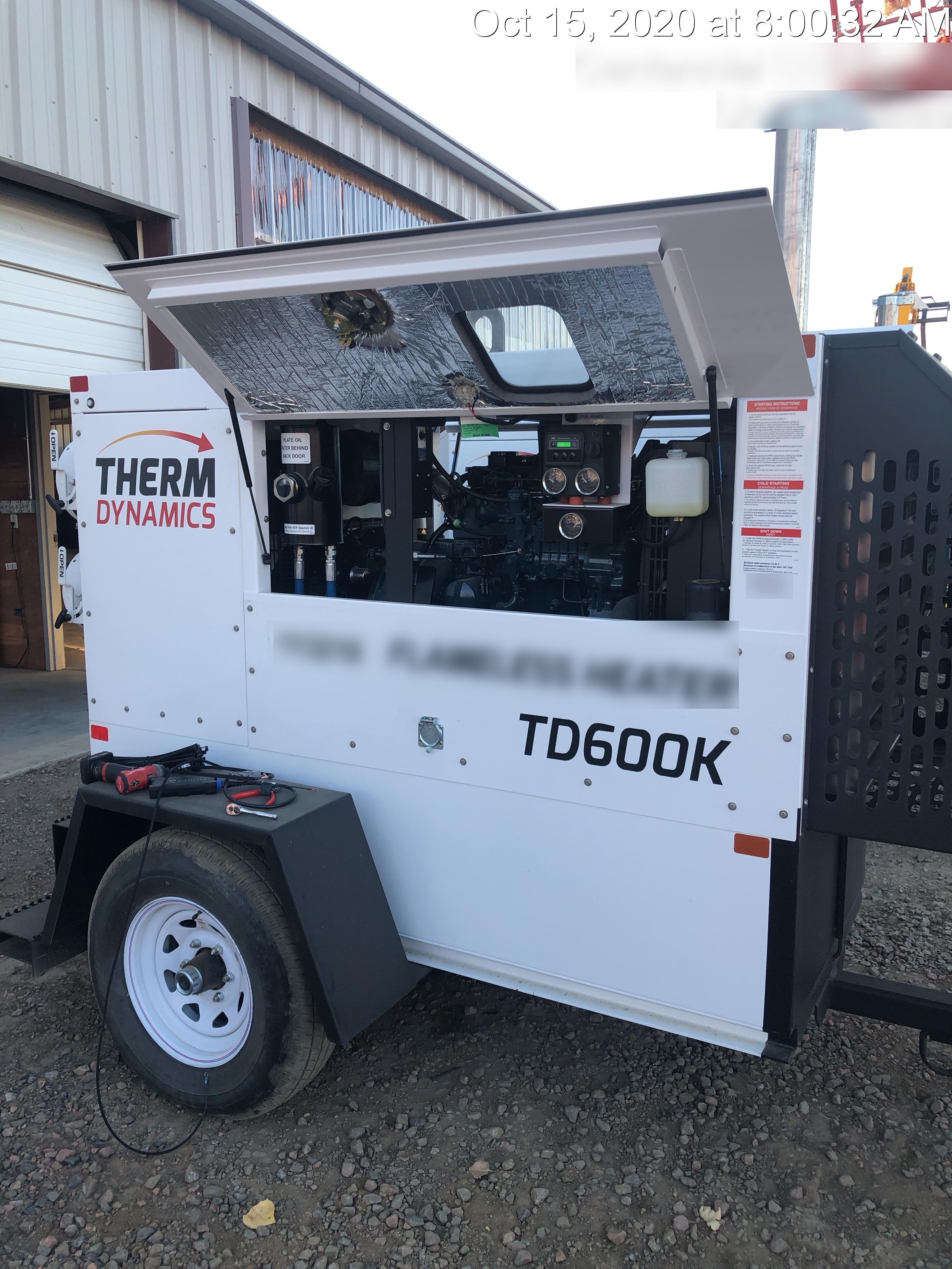 2020 THERM DYNAMICS TD600