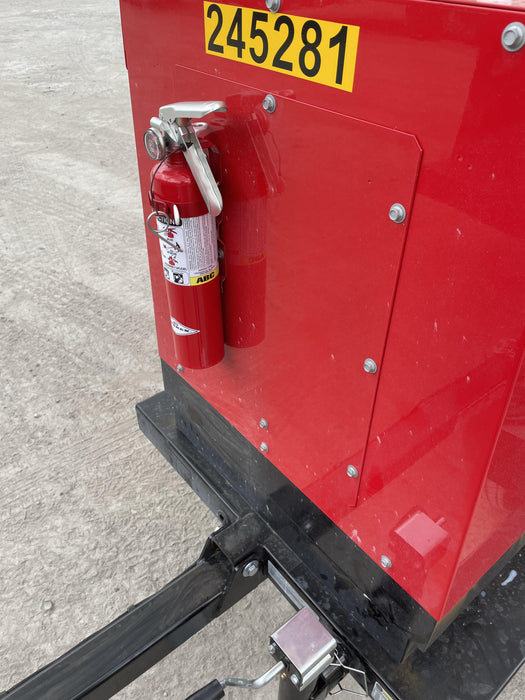 2022 Shindaiwa DGW400MDL Kubota D902 Engine, 23 HP, Dual Op Welder, Wire, Arc, Droop Stick, Tig, and CC Stick Functionality, Simulphase, 3 Phase and 1 Phase Gen Output, Single Axle NB Trlr, Slr Trckl Chrg 12V 12W, Fire Ext