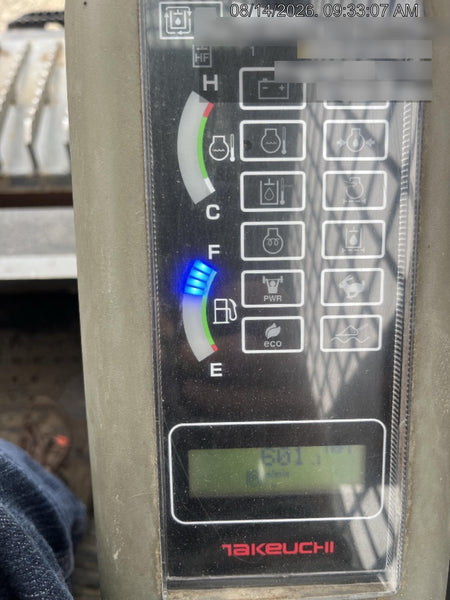 2019 TAKEUCHI TL8W