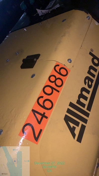 2022 Allmand NLV3GR (4) LED Light Fixture 350W, 23' Vertical Mast, 3kW Prime, Towable, ES Decals, T3