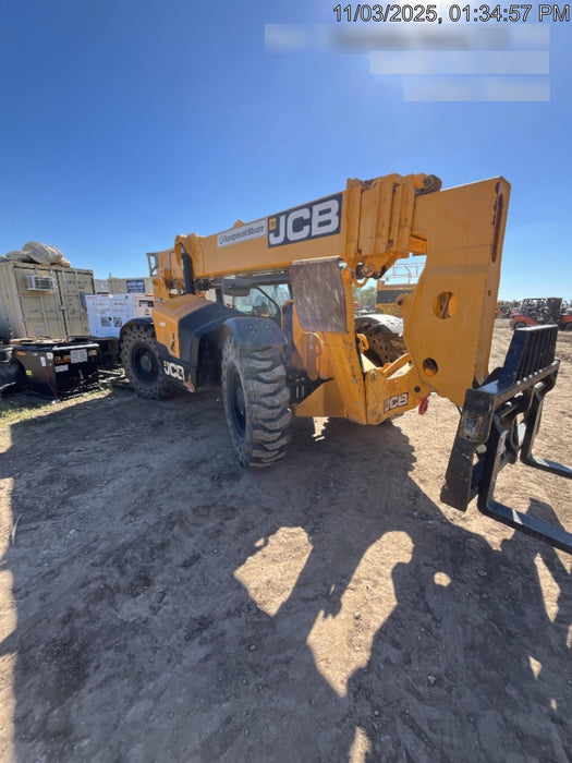 2019 JCB 510-56 Canopy, 74 HP, Solid Tires, STD Worklight, Beacon, Aux Hydraulics, Lifting Eye, Back up Alarm w/66" Carriage/60" Forks