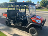 Kubota RTV-X1140W-H Plastic Canopy, Windshield Acrylic Clear, LED Strobe Light, Wire Harness Kit, Back up Alarm