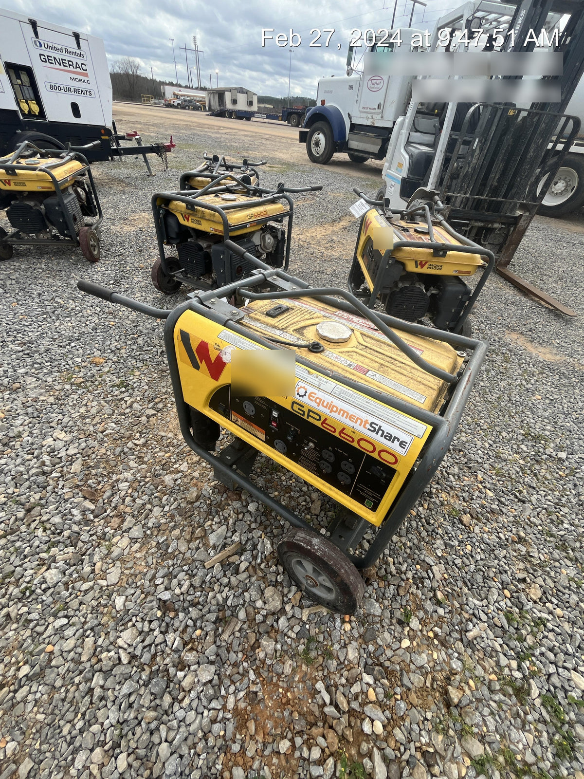 2019 WACKER NEUSON GP6600A