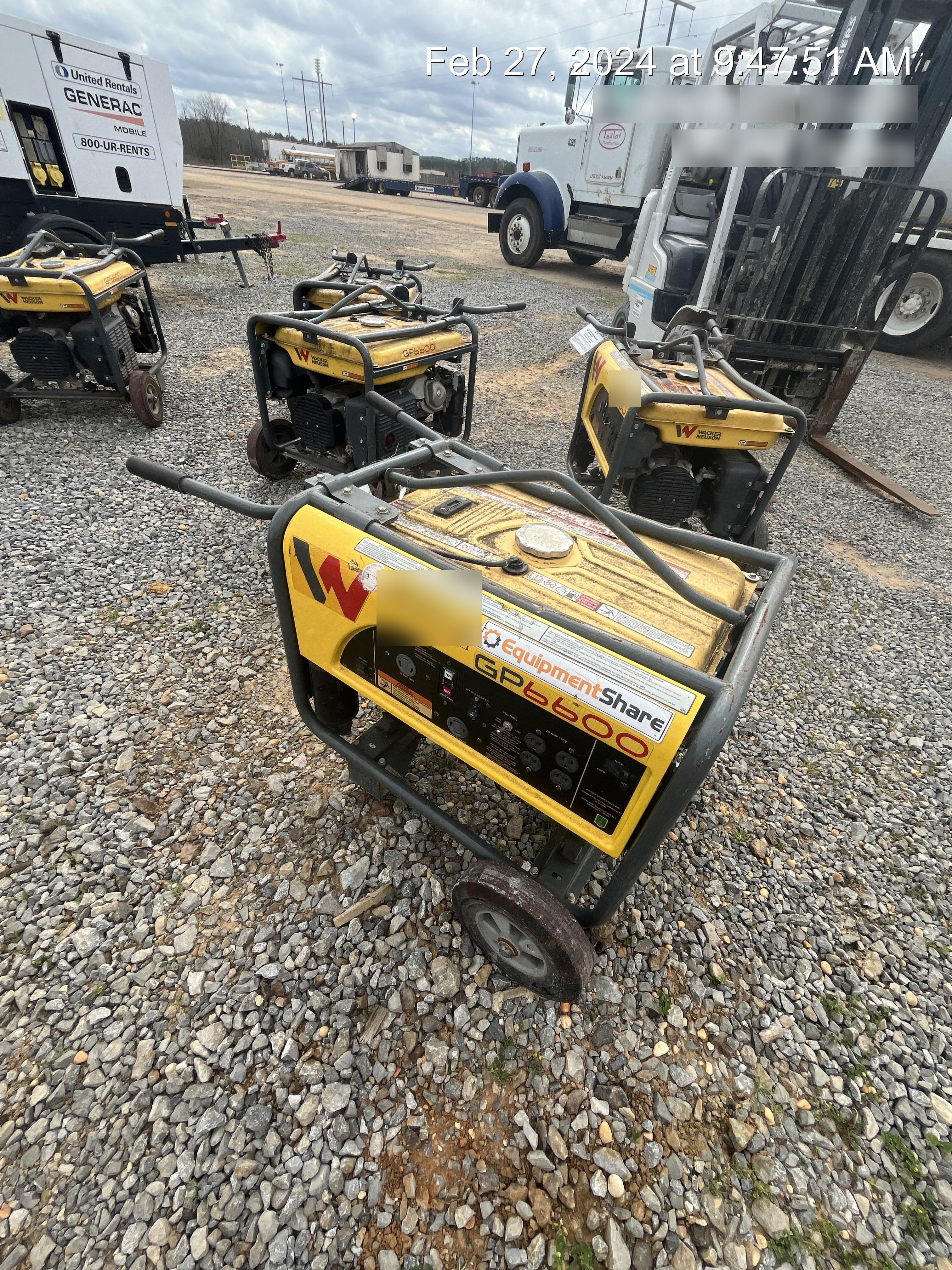 2019 WACKER NEUSON GP6600A
