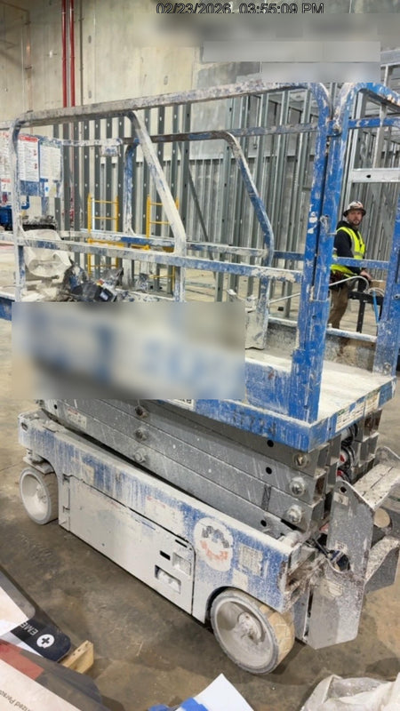 2018 Genie GS-1930 Genie GS-1930 w/Fixed Rail, Chain Entry