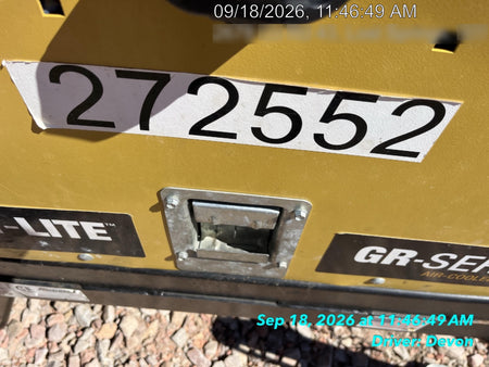 2022 Allmand NLV3GR (4) LED Light Fixture 350W, 23' Vertical Mast, 3kW Prime, Towable, ES Decals, T3 no