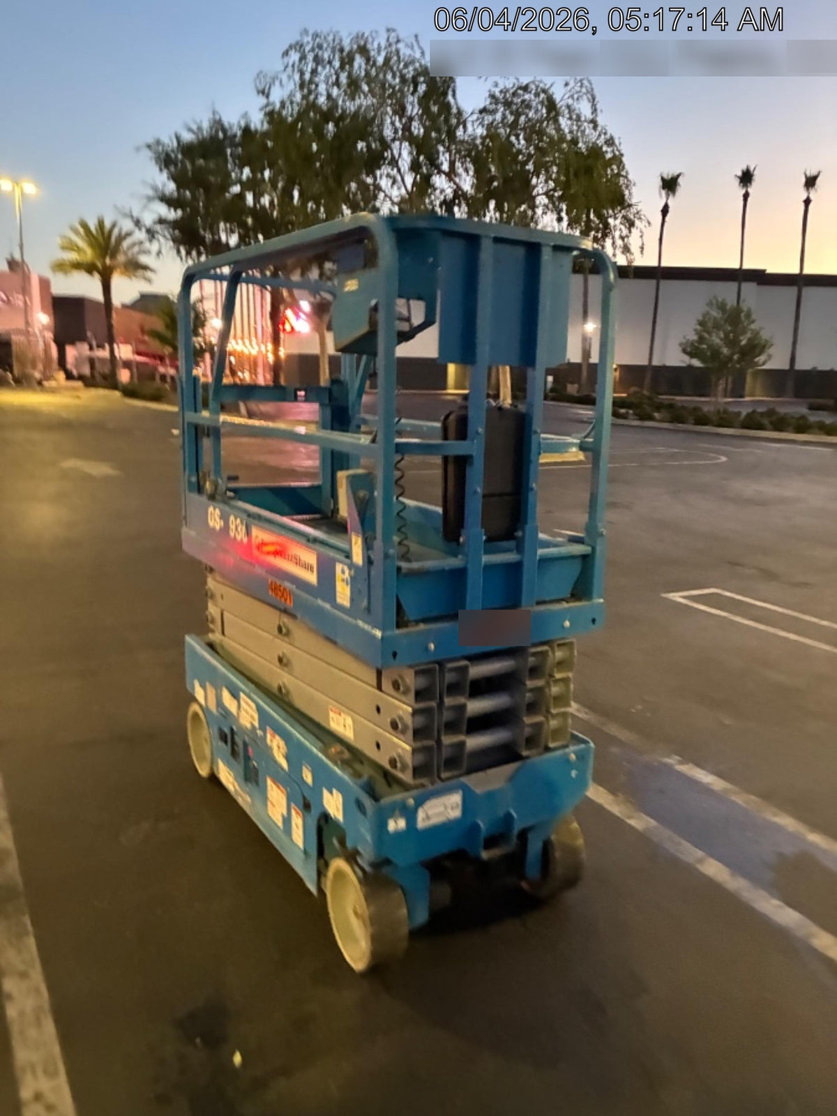 2019 Genie GS-1930 Half Height Swing Gate, 800W Inverter