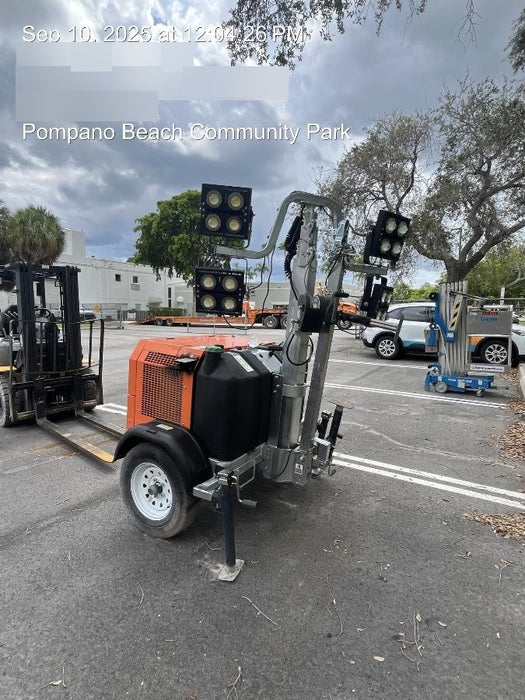 2023 Wanco WLTT-4MM4K Diesel, Deep Sea Controller, Shore Power Plug, Auto Start, (4) 350W LED Floodlights, 4kW Generator, 60 Gal Fuel Tank, 2" Ball, T3