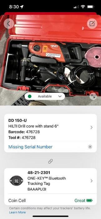 2024 HILTI DD 150-U