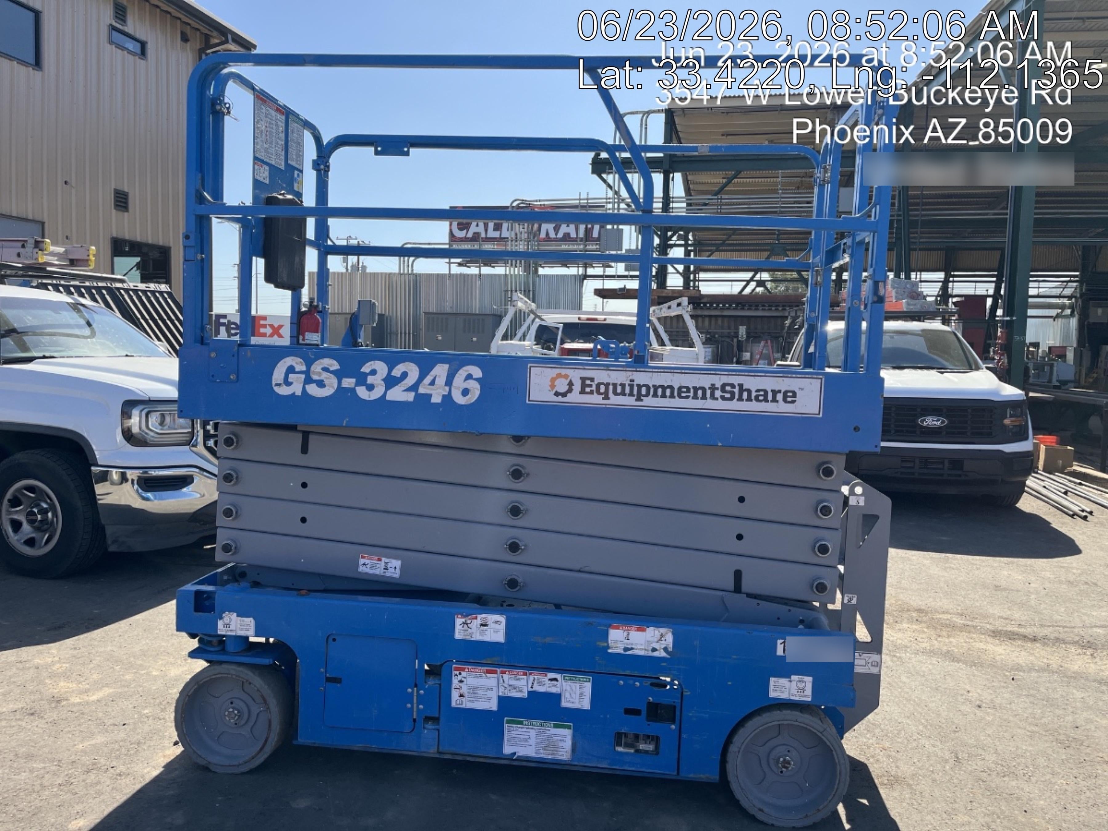 2020 Genie GS-3246 Standard, Folding full height swing gate