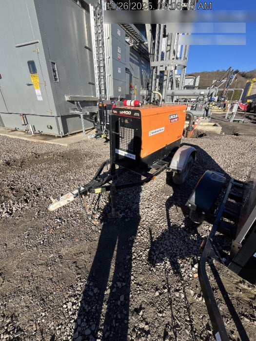 2022 Lincoln Electric LE400 Kubota V1505, Trlr, Cable Rack, Light Kit, ES Decals, T3