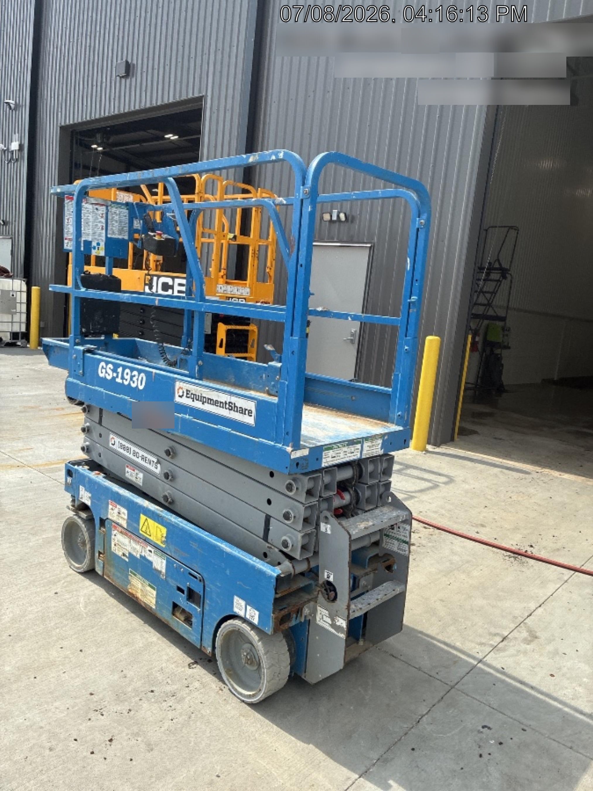 2020 Genie GS-1930 Fixed rails with chain entry gate - Pre A92.20
