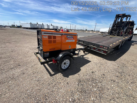 2023 Lincoln Electric LE400 Kubota V1505, Trlr, Cable Rack, Light Kit, ES Decals, T3