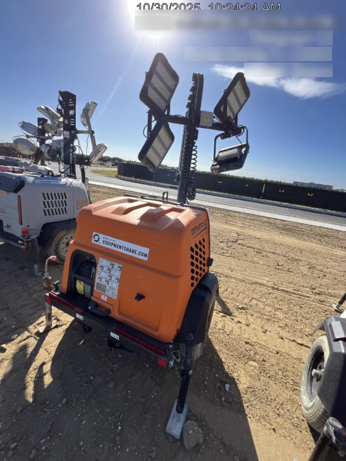 2023 Generac MLT2 Diesel, Flex Switch 120V Input, Powerzone Controller, (4) 320W LED Lights, 4kW Generator, 39.9 Gal Fuel Tank, 2" Ball, T3