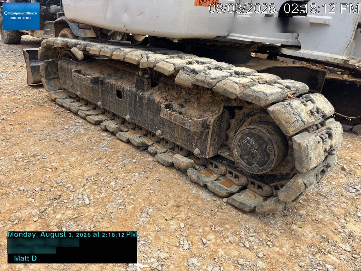 2020 Link-Belt 80X3EX 7'2" ARM, 17.7" rubber tracks, Multi function aux hydraulics