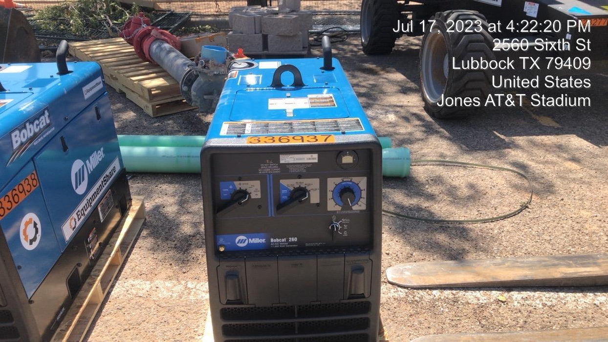 2023 MILLER ELECTRIC BOBCAT 260