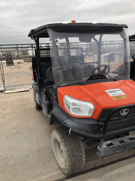 2022 Kubota RTV-X1140W-H Plastic Canopy, Windshield Acrylic Clear, LED Strobe Light, Wire Harness Kit, Back up Alarm