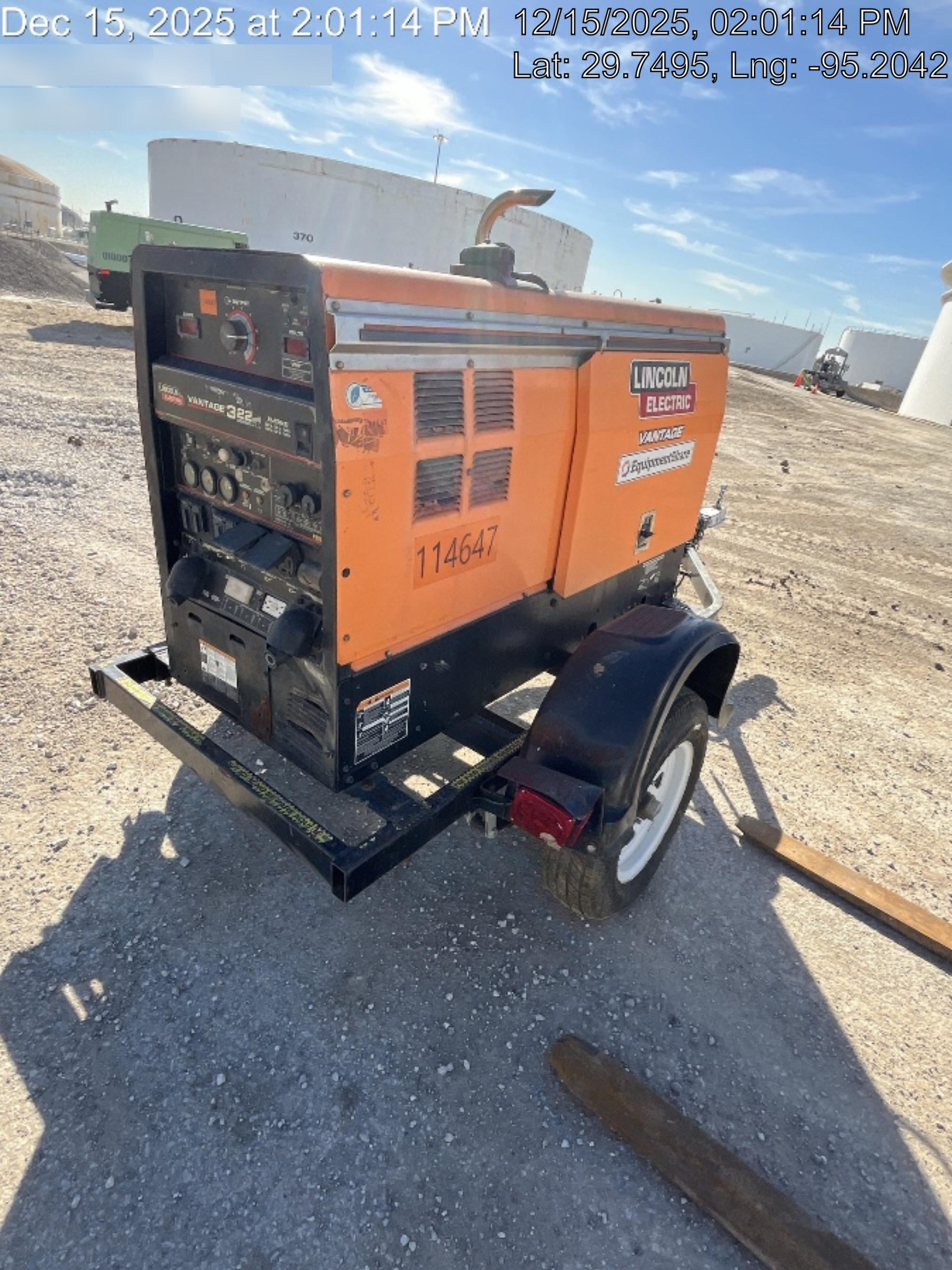 2020 Lincoln Electric Vantage 322 Ready-Pak 3