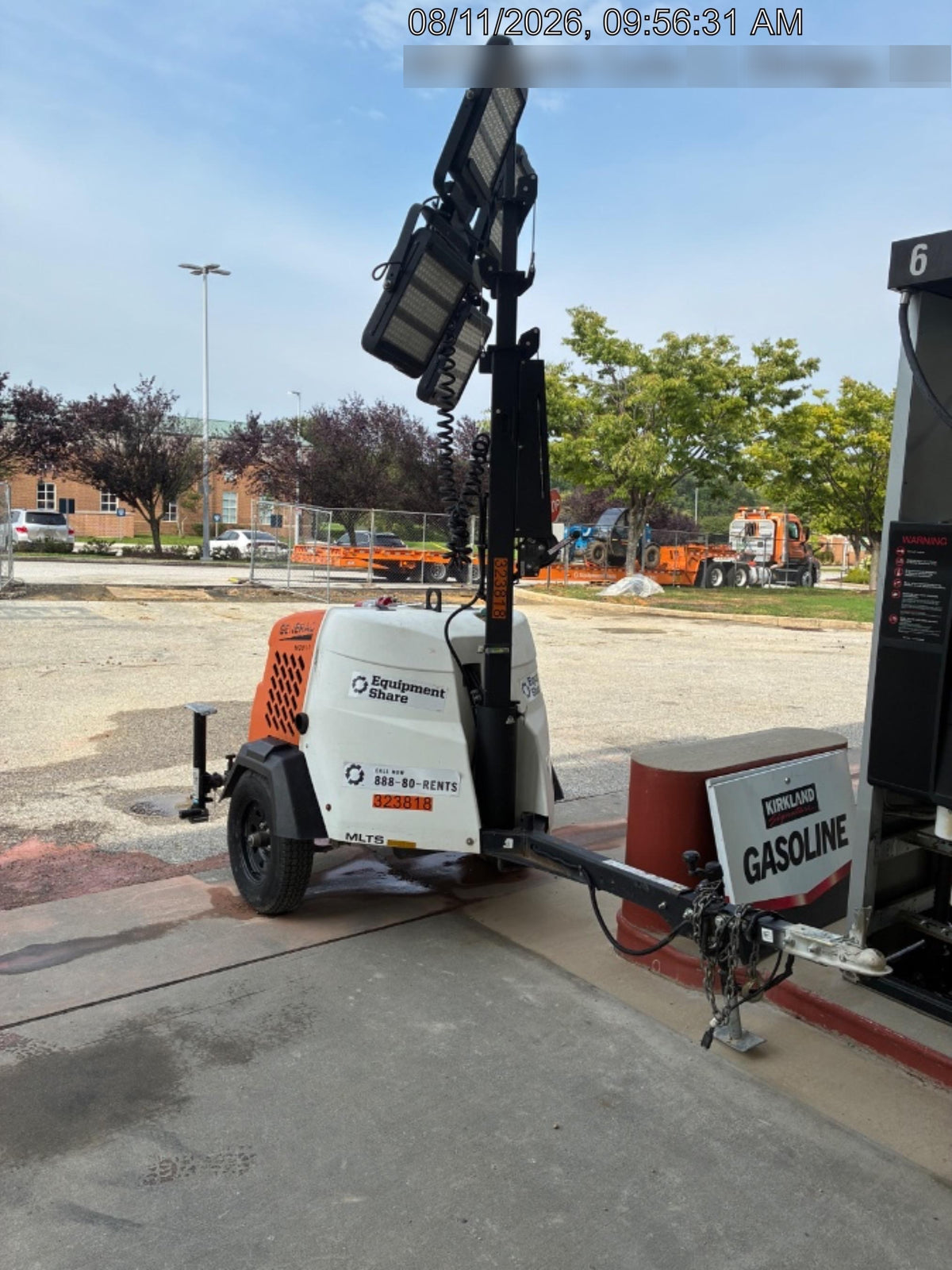 2023 Generac MLT2 Diesel, Flex Switch 120V Input, Powerzone Controller, (4) 320W LED Lights, 4kW Generator, 39.9 Gal Fuel Tank, 2" Ball, T3