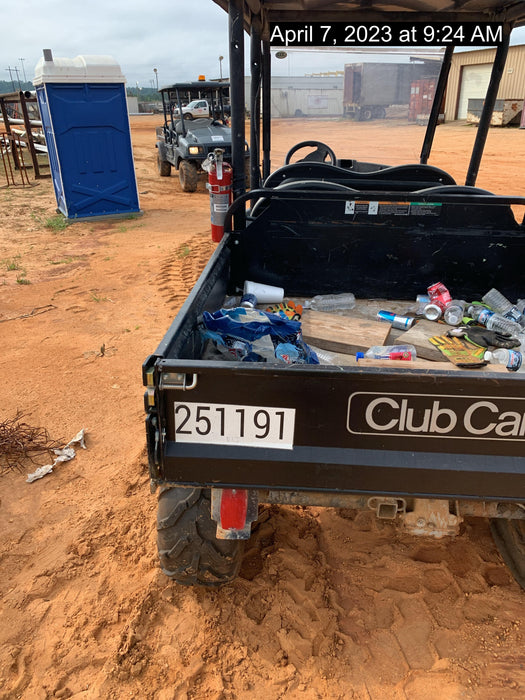 2023 Club Car CA1700D Canopy, Diesel, 4 Passenger