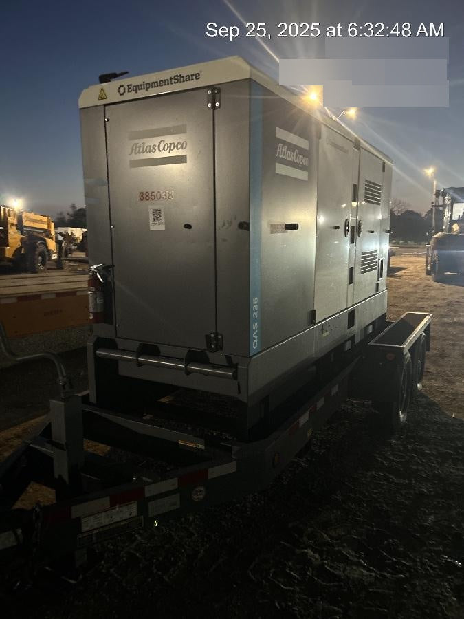 2023 ATLAS COPCO QAS 235
