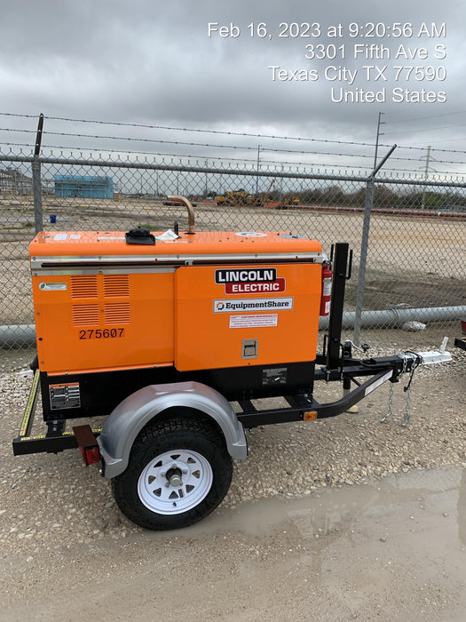 2022 Lincoln Electric LE400 Kubota V1505, Trlr, Cable Rack, Light Kit, ES Decals, T3