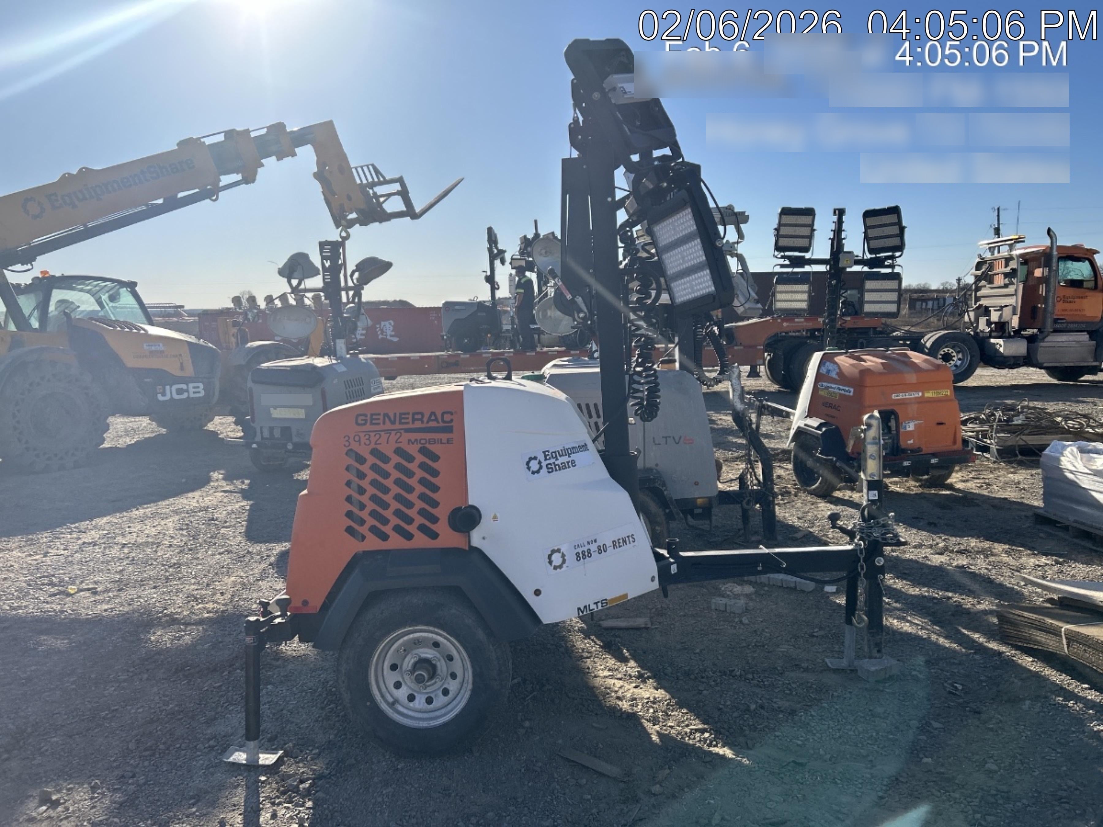 2024 Generac MLT2 Diesel, Flex Switch 120V Input, Powerzone Controller, 
(4) 320W LED Lights, 4kW Generator, 39.9 Gal Fuel Tank, 2" Ball, T3