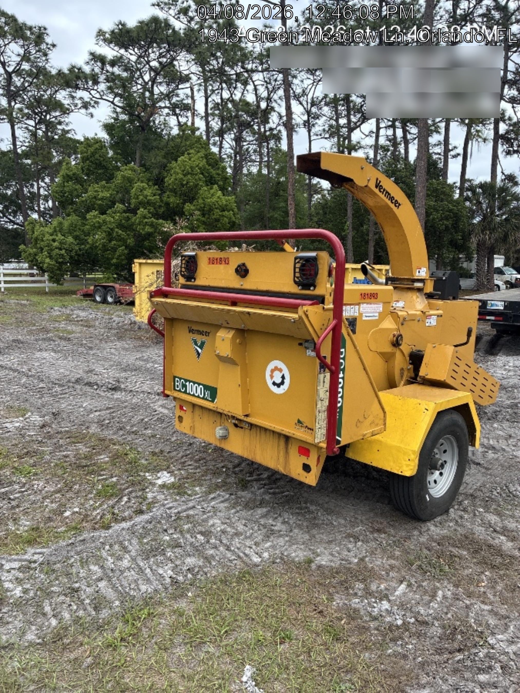2021 VERMEER BC1000XL Diesel
