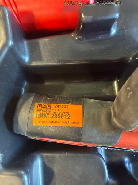 2022 HILTI DX 351-BTG
