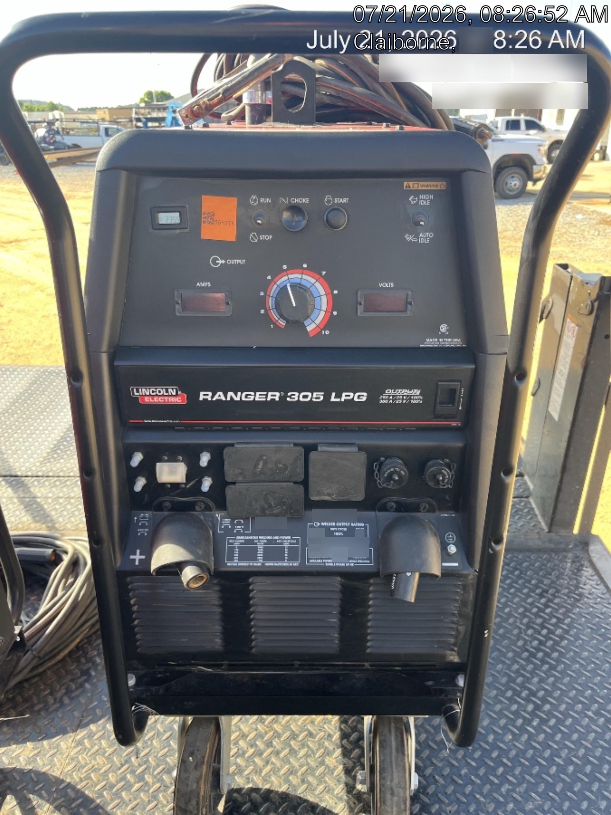 2026 LINCOLN ELECTRIC Ranger 305 LPG