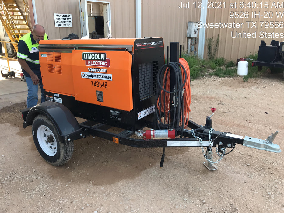 2021 Lincoln Electric Vantage 322 VANTAGE 322 READY-PAK 3
(EQUIPMENTSHARE)