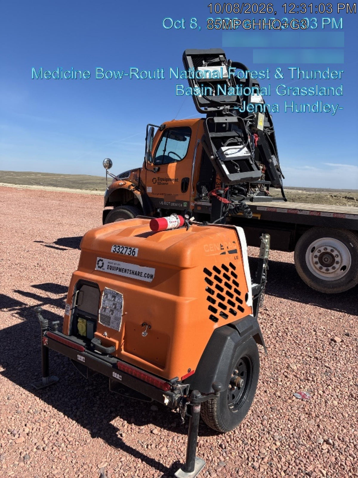 2023 Generac MLT2 Diesel, Flex Switch 120V Input, Powerzone Controller, (4) 320W LED Lights, 4kW Generator, 39.9 Gal Fuel Tank, 2" Ball, T3