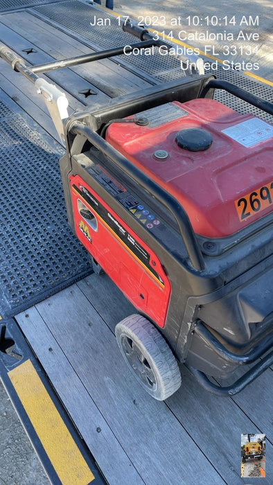2022 Mi-T-M GEN-8000-IMM1E 7300W, (2) 120V Outlets, GFCI, Inverter
