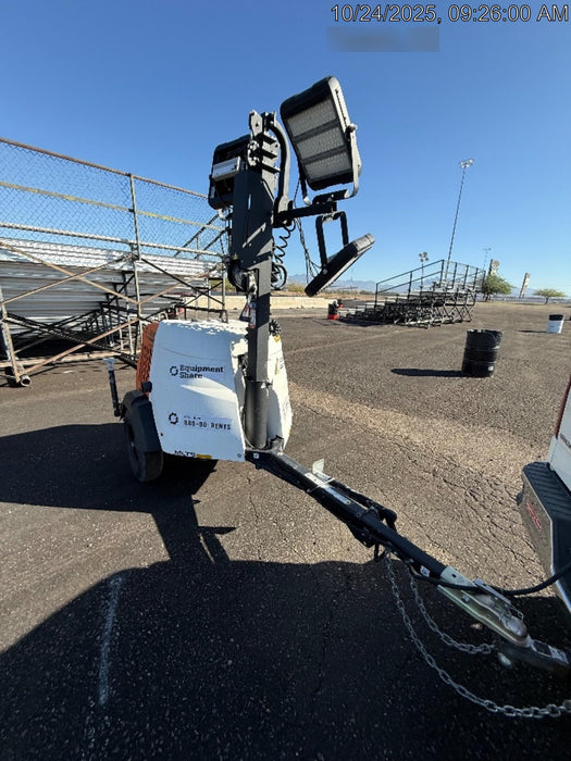 2024 Generac MLT2 Diesel, Flex Switch 120V Input, Powerzone Controller, 
(4) 320W LED Lights, 4kW Generator, 39.9 Gal Fuel Tank, 2" Ball, T3