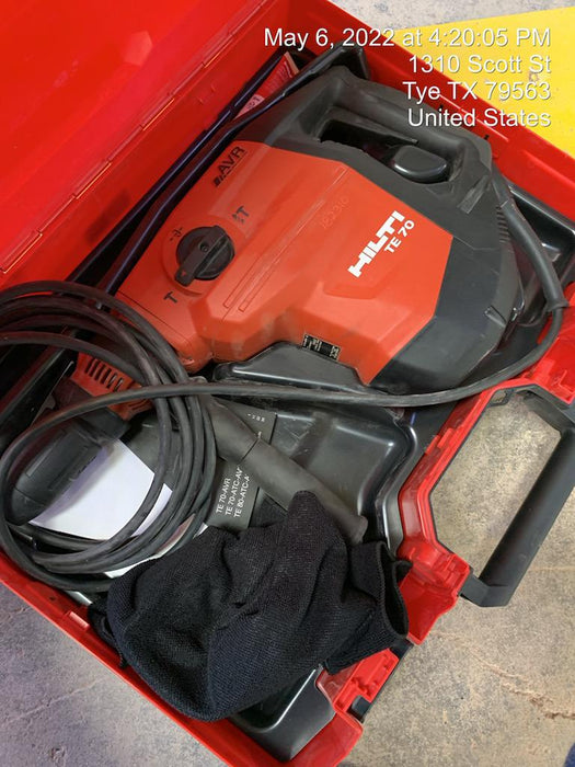2021 HILTI TE 70-AVR