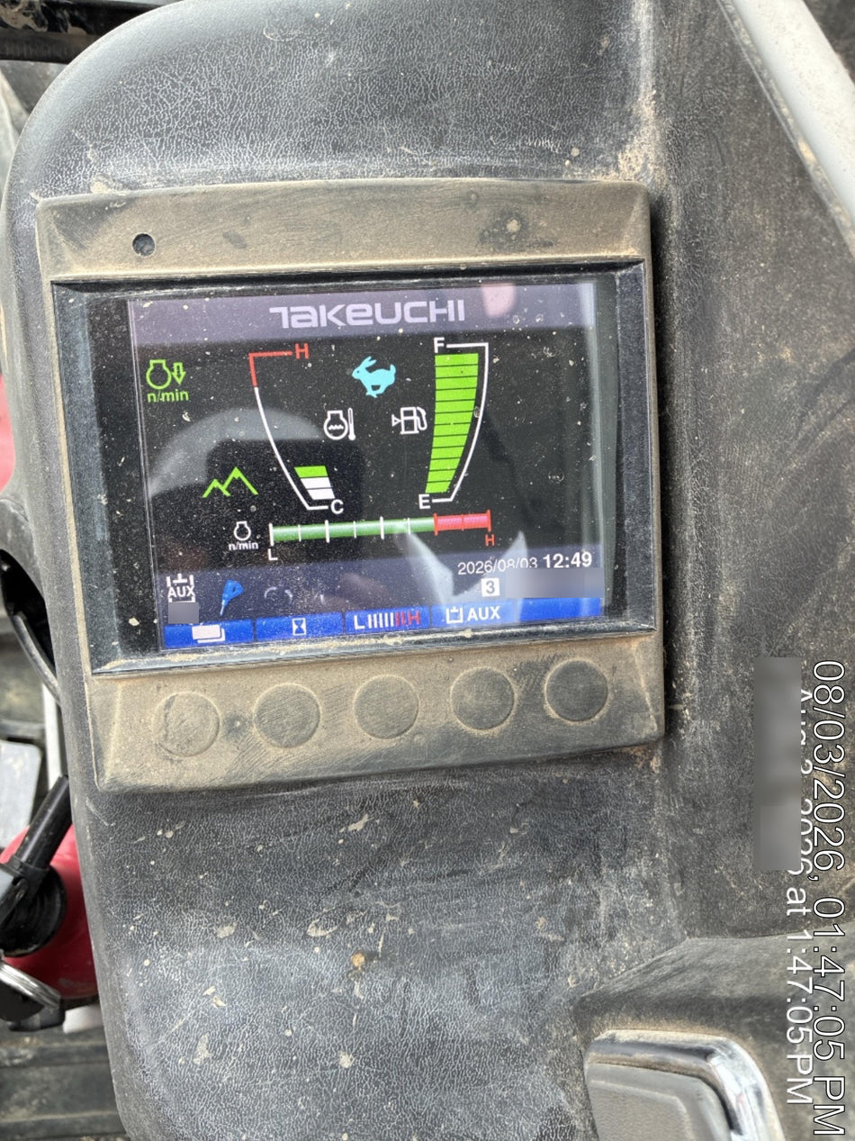 2022 TAKEUCHI TB250-2CR