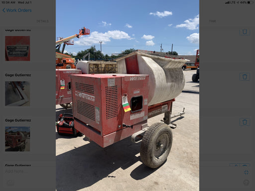 2018 MULTIQUIP WM120PHD