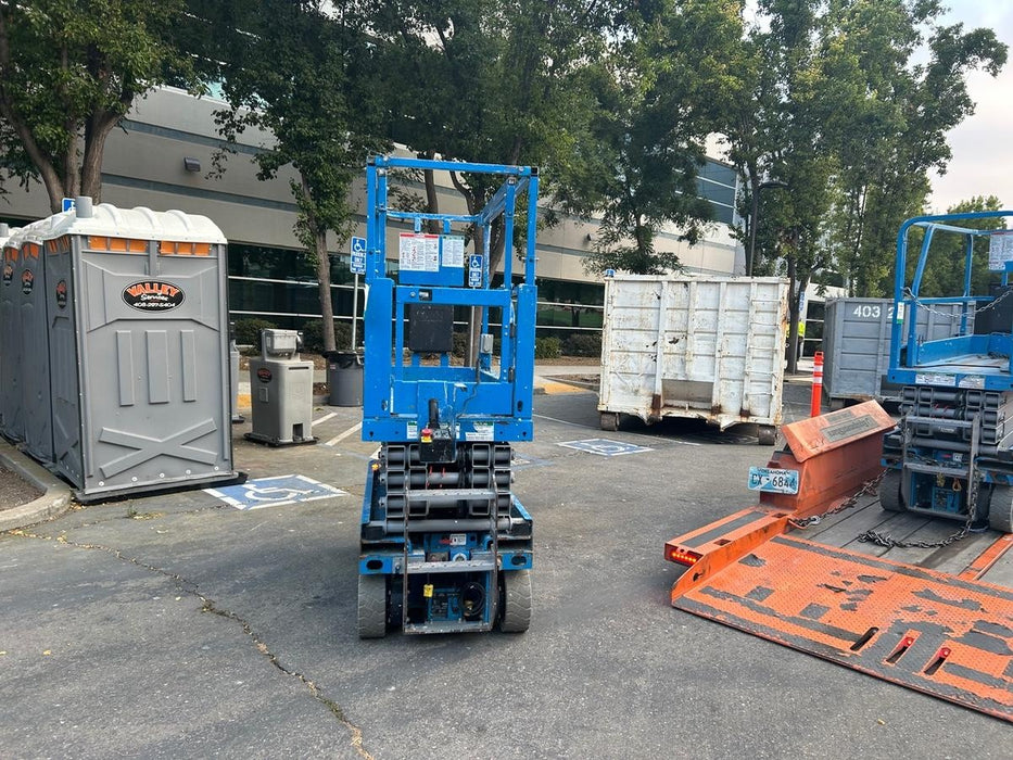 2020 Genie GS-1930 Solid Non Marking Tires, Beacon, Folding rails with half height swing gate, 800W Inverter