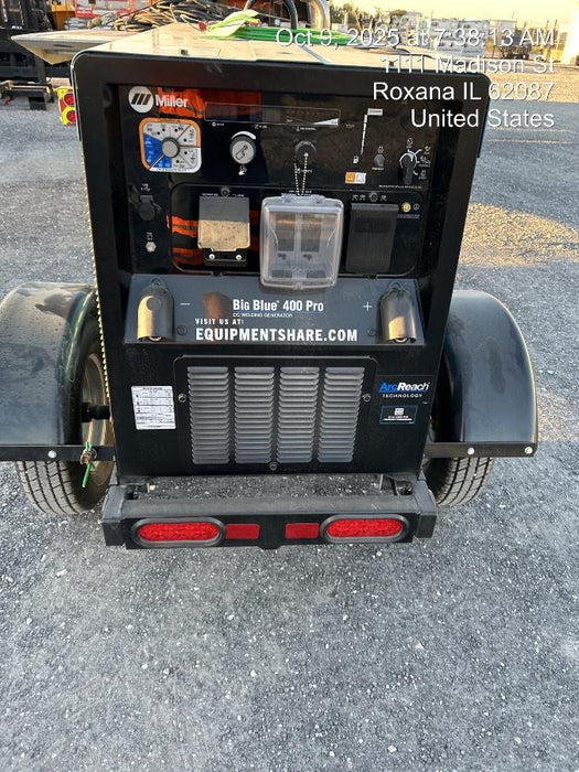 2025 MILLER ELECTRIC BIG BLUE 400