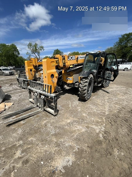 2020 JCB 509-42 Cab/Heat/Air, Solid Tires, Work Lights, Beacon, Aux Hydraulics, Back up Alarm, Lifting Eye, ES Decals