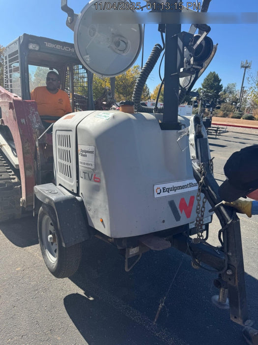 2018 Wacker Neuson LTV6L-MH Wacker Neuson LTV6L Mobile Light Tower w/Fuel Level Sensor Installed