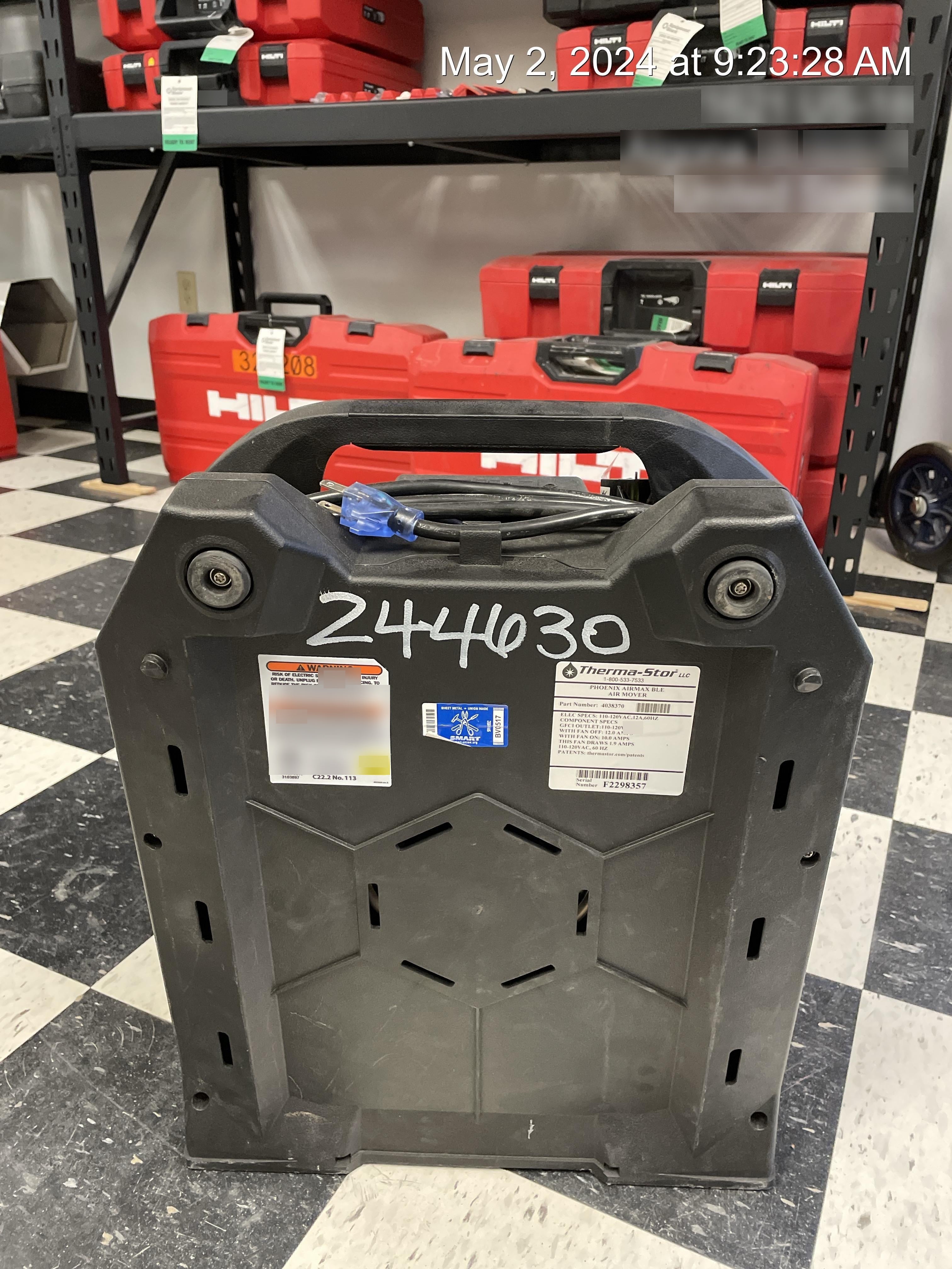 2022 PHOENIX AirMAX Radial Air Mover