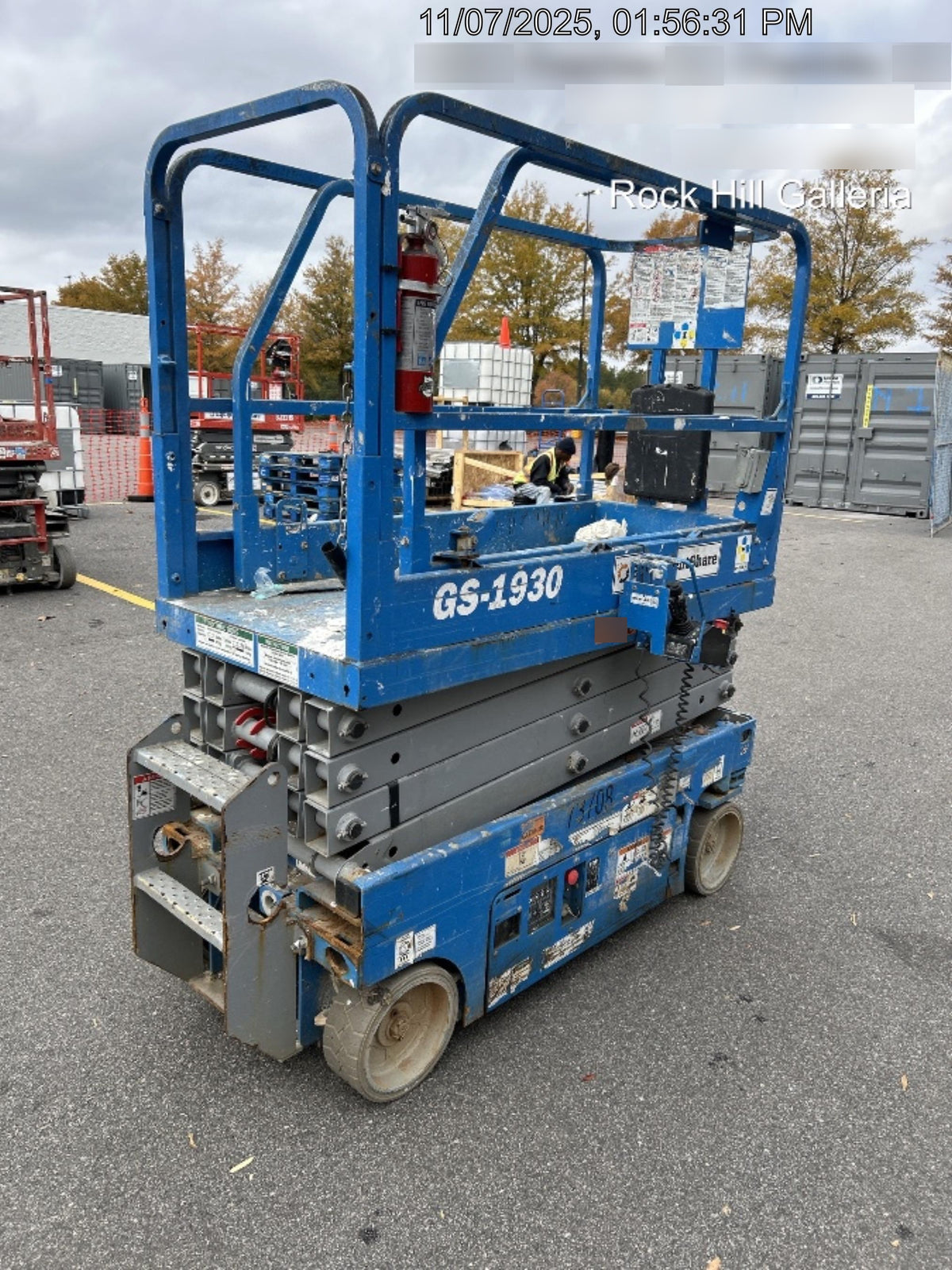 2020 Genie GS-1930 Fixed rails with chain entry gate - Pre A92.20