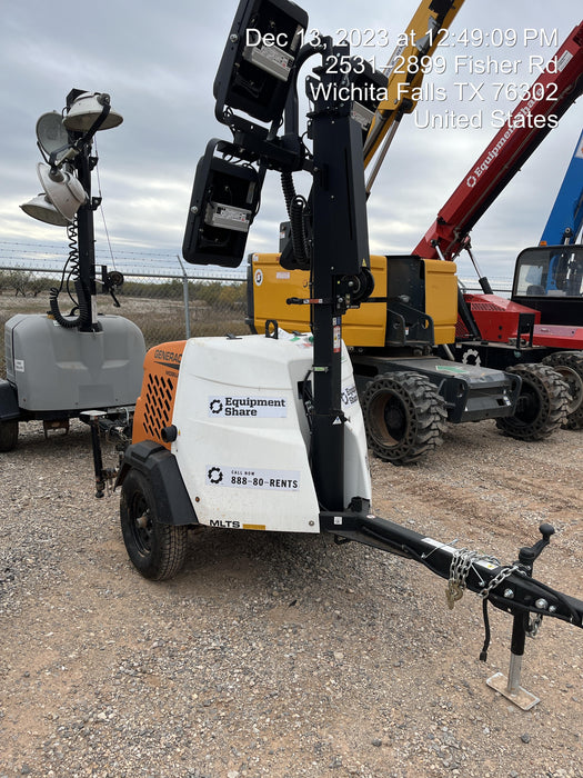 2023 Generac MLT2 Diesel, Flex Switch 120V Input, Powerzone Controller, (4) 320W LED Lights, 4kW Generator, 39.9 Gal Fuel Tank, 2" Ball, T3