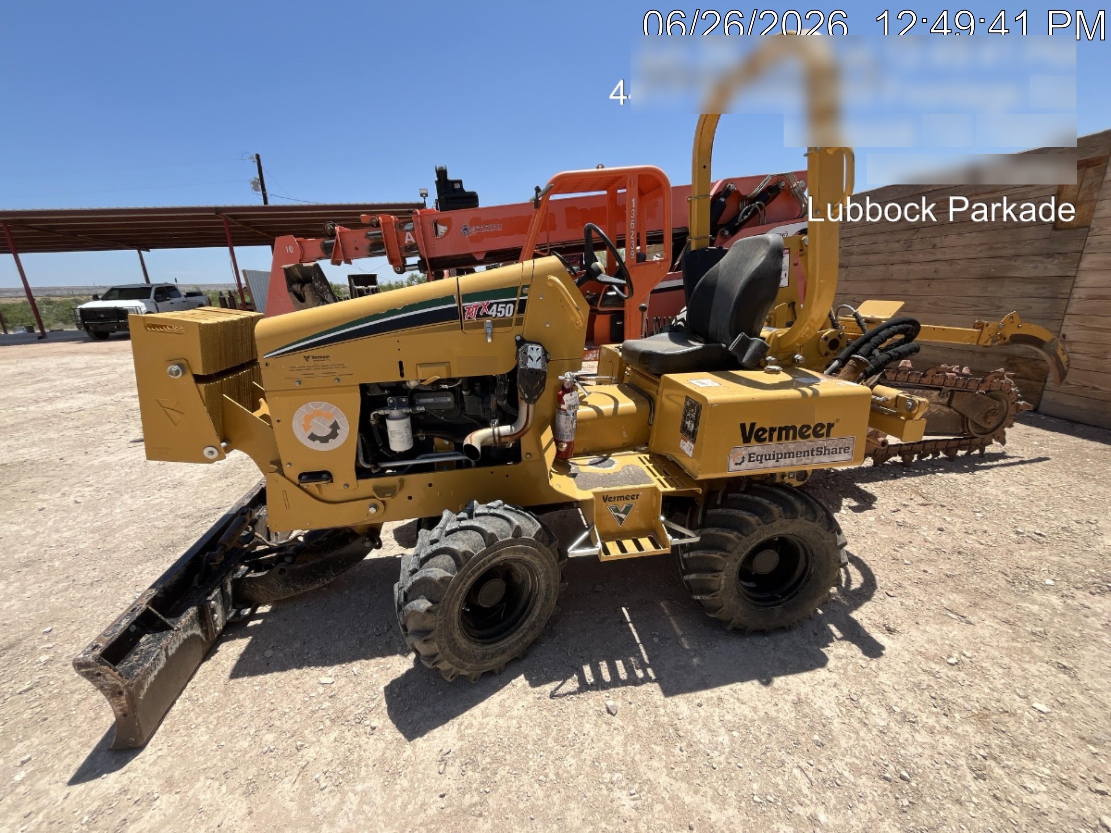 2019 VERMEER RTX450
