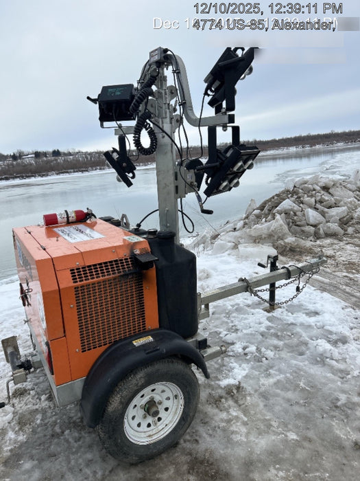 2024 Wanco WLTT-4MM4K Diesel, Deep Sea Controller, Shore Power Plug, Auto Start, (4) 350W LED Floodlights, 4kW Generator, 60 Gal Fuel Tank, 2" Ball, T3